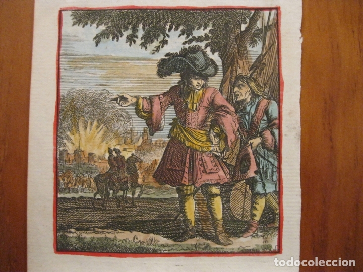 Arte: El soldado, 1699. Weigel - Foto 1
