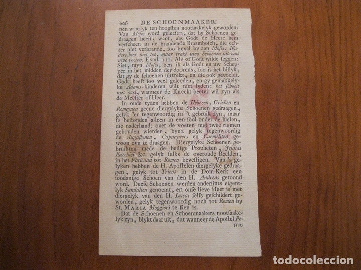 Arte: El fabricante de zapatos, 1699. Weigel - Foto 3