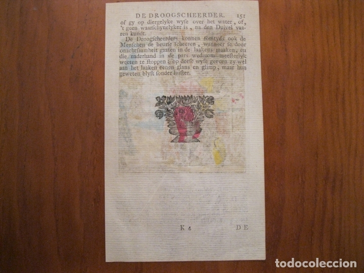 Arte: El oficio de tintado textil, 1699. Weigel - Foto 3
