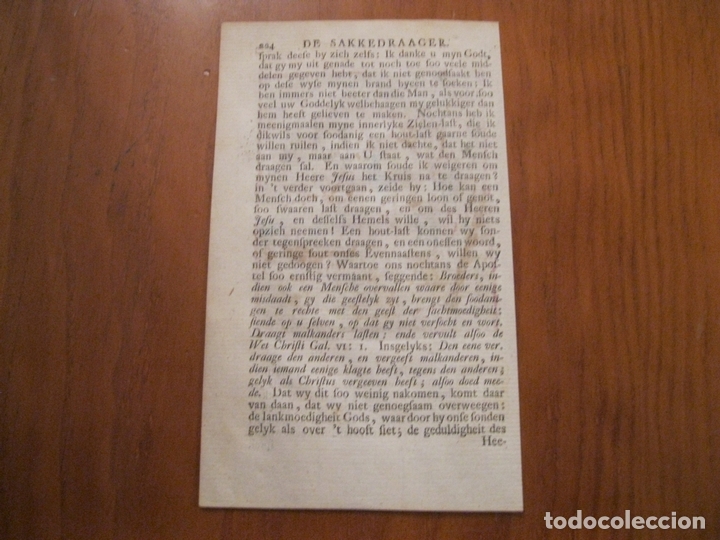 Arte: El portador de sacos, 1699. Weigel - Foto 3