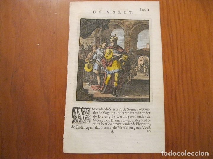 Arte: El principe, 1699. Weigel - Foto 2