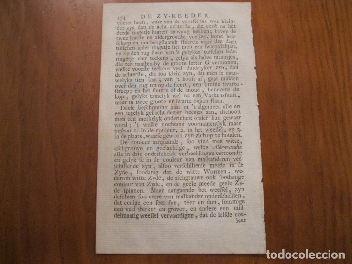 Arte: El hilador de seda, 1699. Weigel - Foto 3