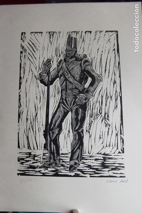 Kunst: Xilograf&iacute;a tema militar Sa&iacute;nz Ruiz