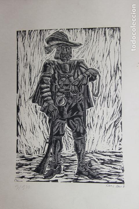 Kunst: Xilograf&iacute;a tema militar Sa&iacute;nz Ruiz