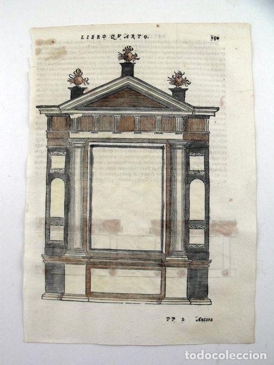 Arte: Puerta renacentista, 1565. Serlio - Foto 1