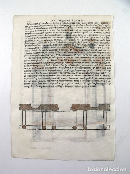 Arte: Puerta renacentista, 1565. Serlio - Foto 3