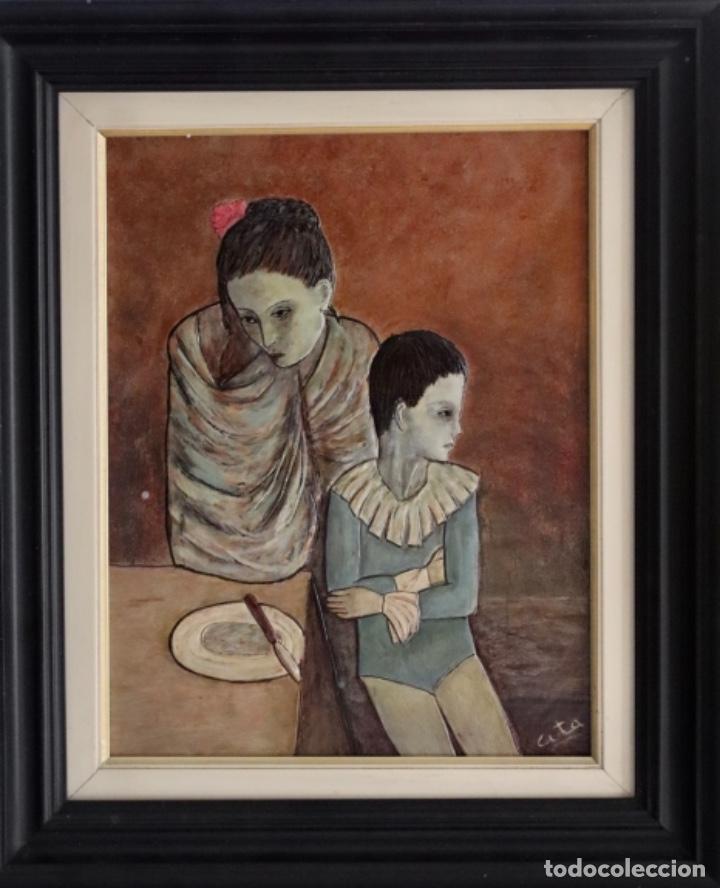 Arte: MADONA Y ARLEQU&Iacute;N - Foto 2