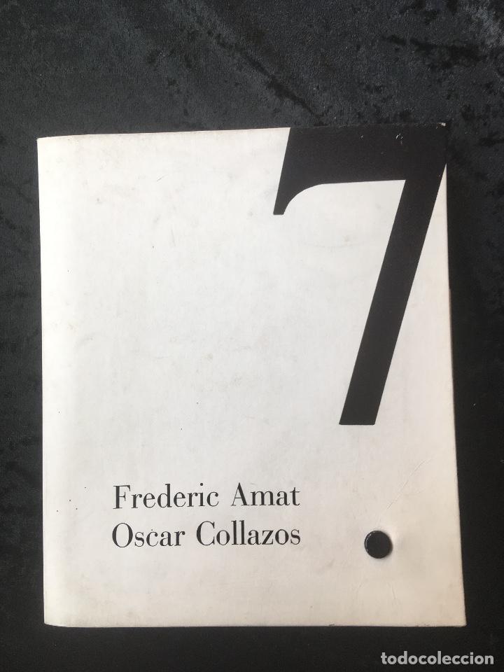 FREDERIC AMAT / OSCAR COLLAZOS - COL. TABELARIA - 7 - FIRMADO Y NUMERADO - GRABADOS EN MADERA (Arte - Grabados - Contemporáneos siglo XX)