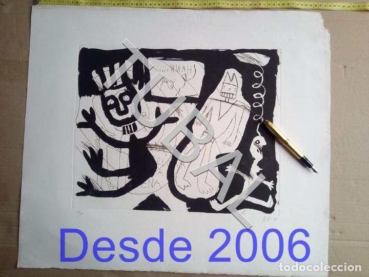 Art: AMALIA AVIA GRABADO DE 65 CM FIRMADO Y NUMERADO A GRAFITO