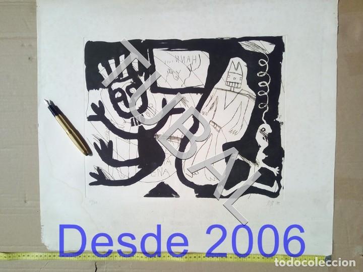 Art: AMALIA AVIA GRABADO DE 65 CM FIRMADO Y NUMERADO A GRAFITO