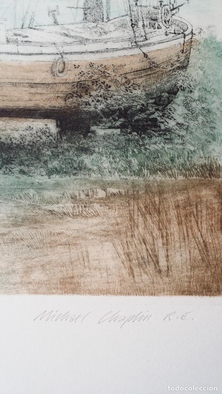 Arte: Michael CHAPLIN, aguafuerte - Foto 11