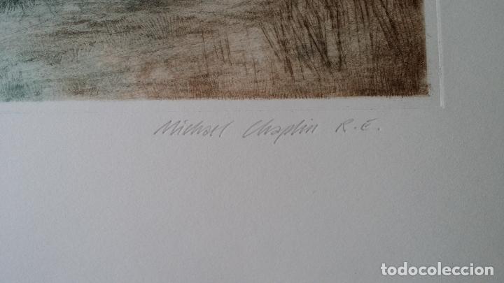 Arte: Michael CHAPLIN, aguafuerte - Foto 12