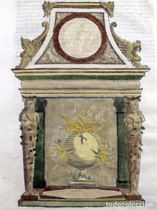 Arte: Bella chimenea renacentista, 1565. Serlio - Foto 2