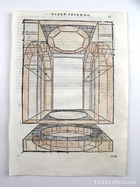 Arte: Perspectivas arquitect&oacute;nicas del renacimiento, 1565. Serlio - Foto 1