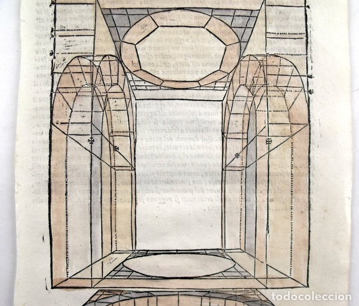 Arte: Perspectivas arquitect&oacute;nicas del renacimiento, 1565. Serlio - Foto 2