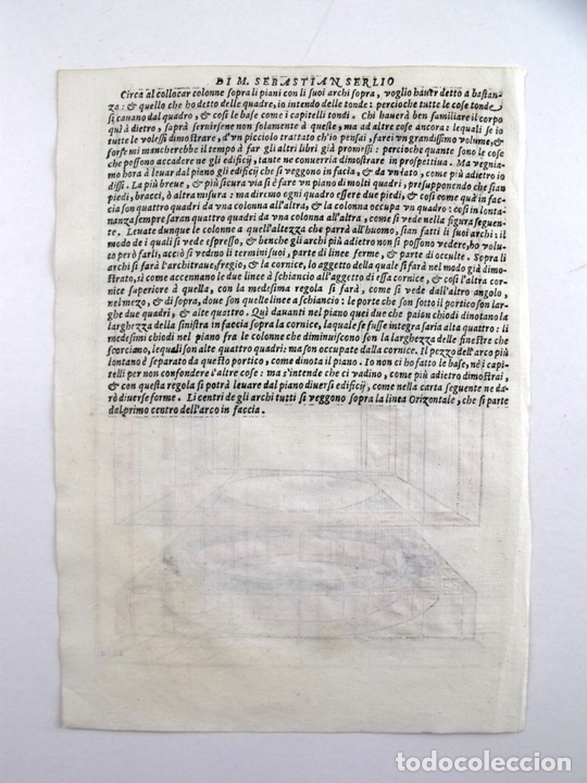 Arte: Perspectivas arquitect&oacute;nicas del renacimiento, 1565. Serlio - Foto 3