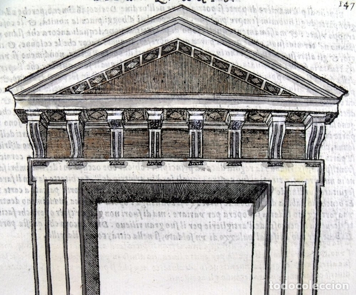 Arte: Puerta renacentista II, 1565. Serlio - Foto 2