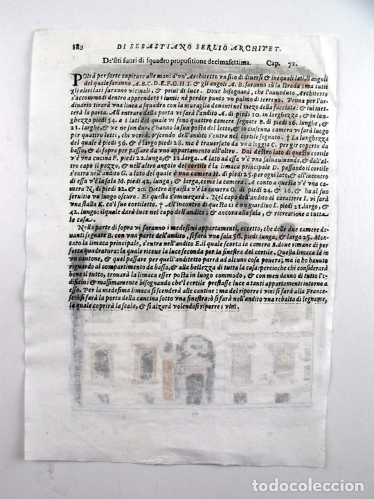 Arte: Fachadas de edificios renacentistas , 1565. Serlio - Foto 3