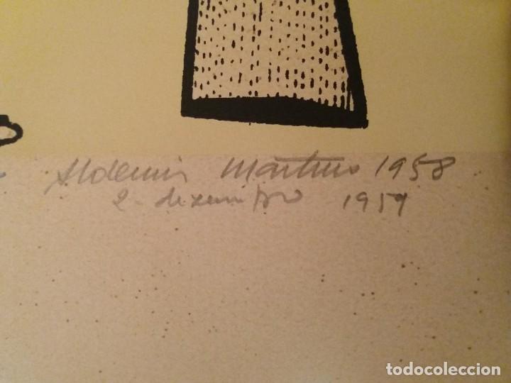 Arte: Aldemir Martins. Grabado (1958) - Foto 4