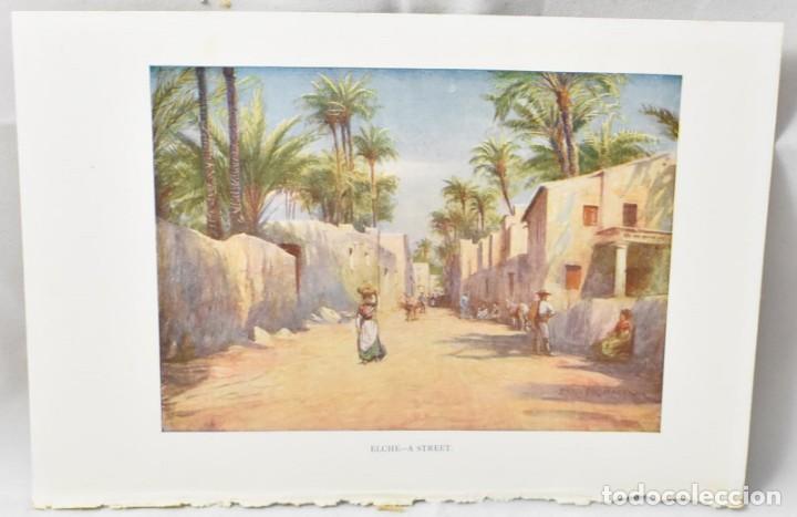 Art: Foto grabado Calle de Elche 20x13,5cm, Londr&eacute;s (1925),