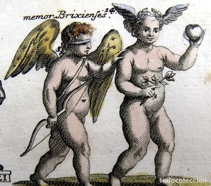 Arte: Dioses mitol&oacute;gicos, Baco y Delfos, 1757. Montfaucon - Foto 2