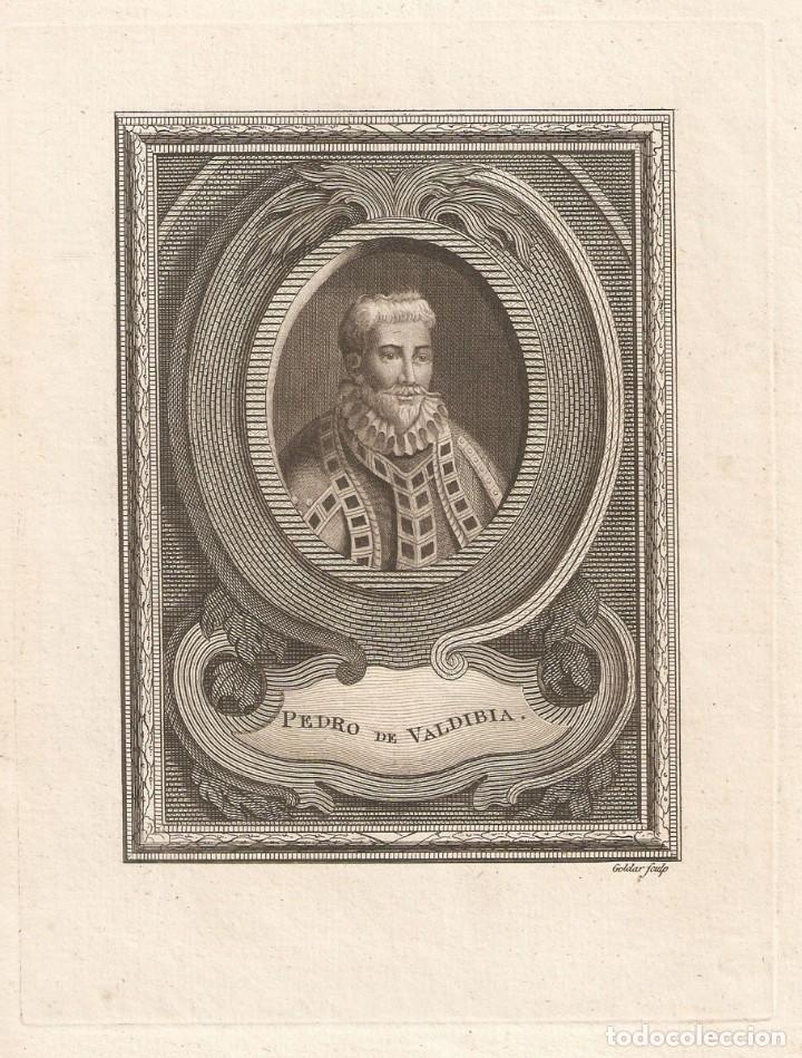 Arte: Retrato del conquistador Pedro de Valdivia - Foto 1