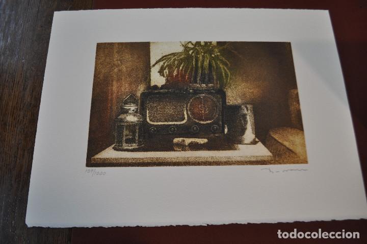 Art: francisco jose Barranco.  25,5 cm x 16,5 cm papel 38 cm x 28 cm N&uacute;merada y firmada  - arm