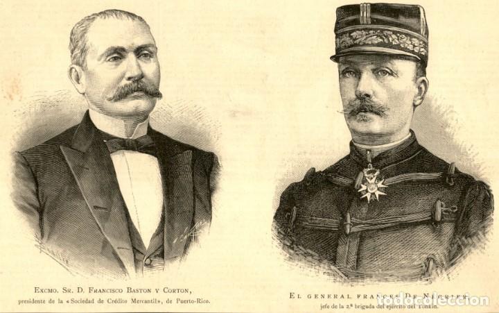 Art: 1885 - ORIGINAL - Francisco Baston Sociedad Credito mercantil - LA ILUSTRACI&Oacute;N ESPA&Ntilde;OLA Y AMERICANA