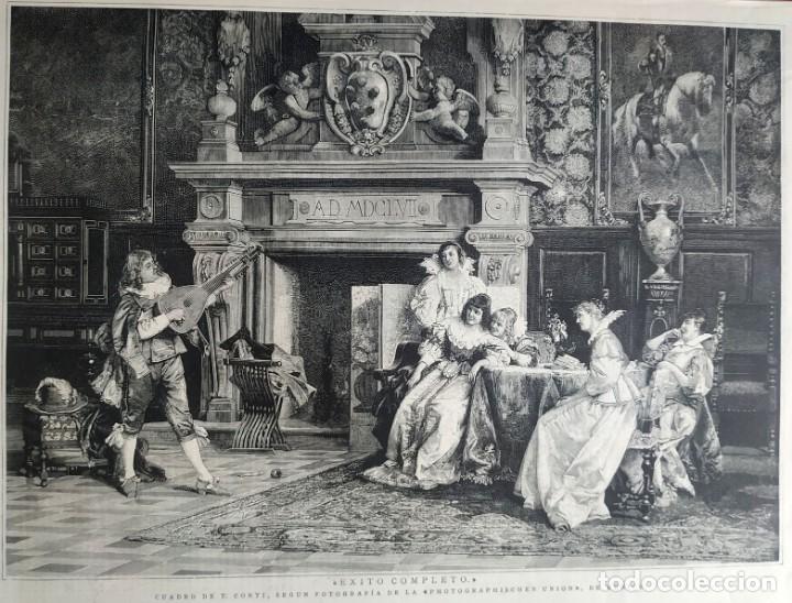 Art: 1885 - Original - Exito completo - T. Conti - La Ilustraci&oacute;n Espa&ntilde;ola y Americana