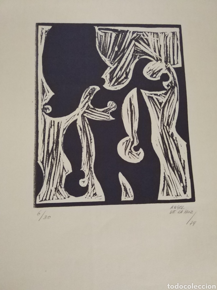 Arte: Grabado de &Aacute;ngel de la Hoz - Foto 1