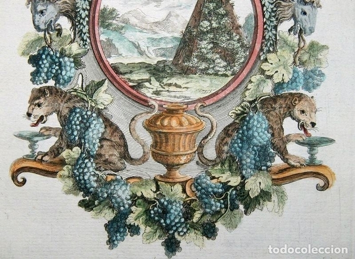 Arte: Alegor&iacute;a del Oto&ntilde;o, 1690. Le Clerc - Foto 4
