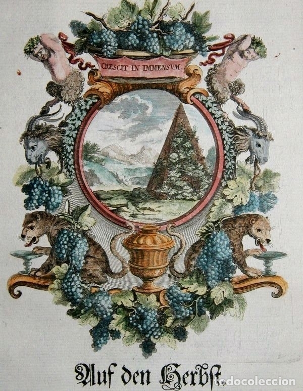 Arte: Alegor&iacute;a del Oto&ntilde;o, 1690. Le Clerc - Foto 5