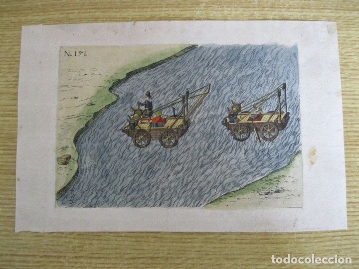 Arte: M&aacute;quinas mec&aacute;nicas renacentistas, 1620. Ramelli - Foto 2