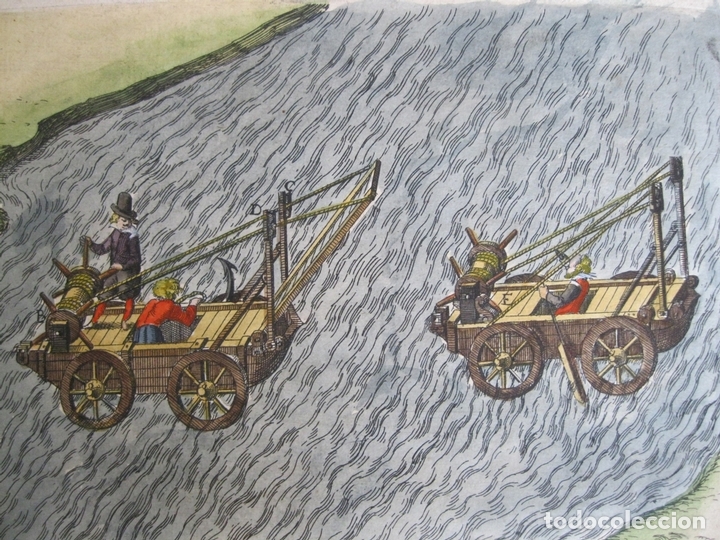 Arte: M&aacute;quinas mec&aacute;nicas renacentistas, 1620. Ramelli - Foto 5