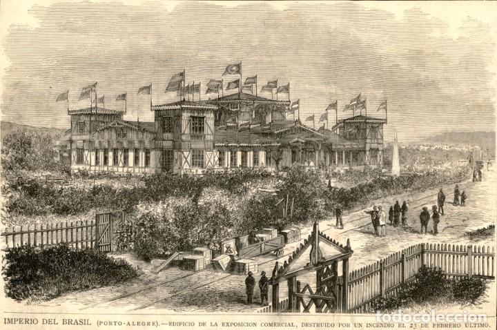 Arte: 1882 - Original - Imperio del Brasil Porto Alegre - La Ilustraci&oacute;n Espa&ntilde;ola