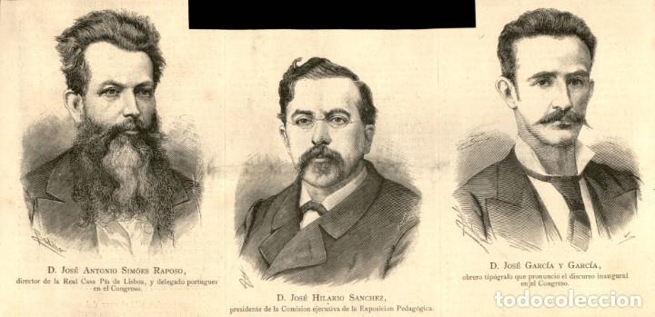 Arte: 1882 - Simoes Raposo, Hilario Sanchez y Jose Garcia Garcia - La Ilustraci&oacute;n Espa&ntilde;ola