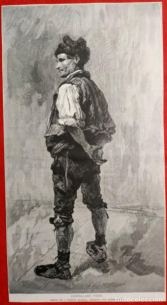 Arte: 1880 - Castellano Viejo - J. Jimenez Aranda - La Ilustraci&oacute;n Espa&ntilde;ola