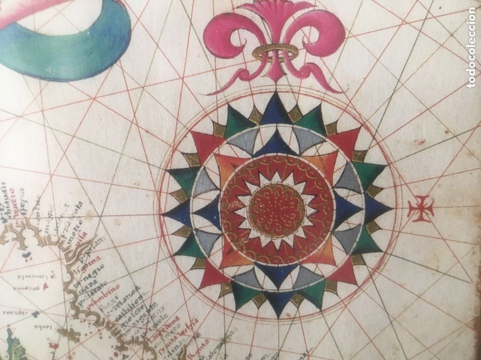Arte: Bonito grabado mapa de Europa antiguo - Foto 4