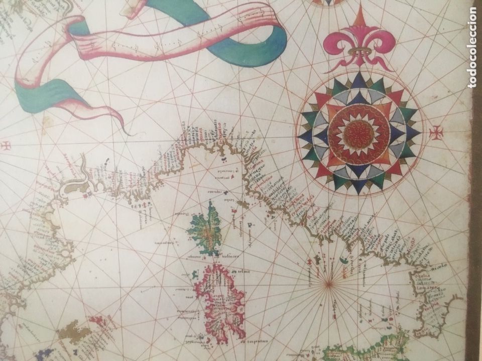 Arte: Bonito grabado mapa de Europa antiguo - Foto 6
