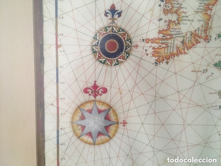 Arte: Bonito grabado mapa de Europa antiguo - Foto 7