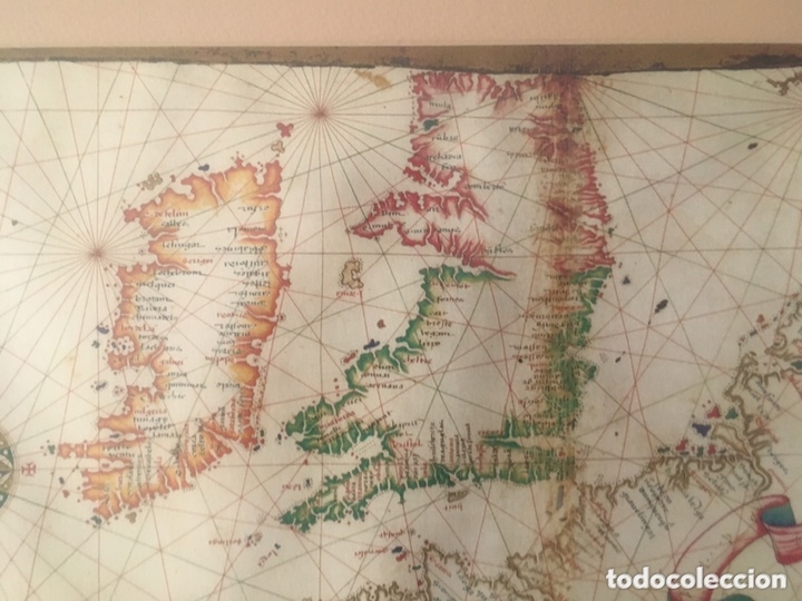 Arte: Bonito grabado mapa de Europa antiguo - Foto 9