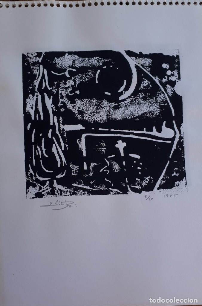 Arte: Grabado. Pedro Estelrich - Foto 1