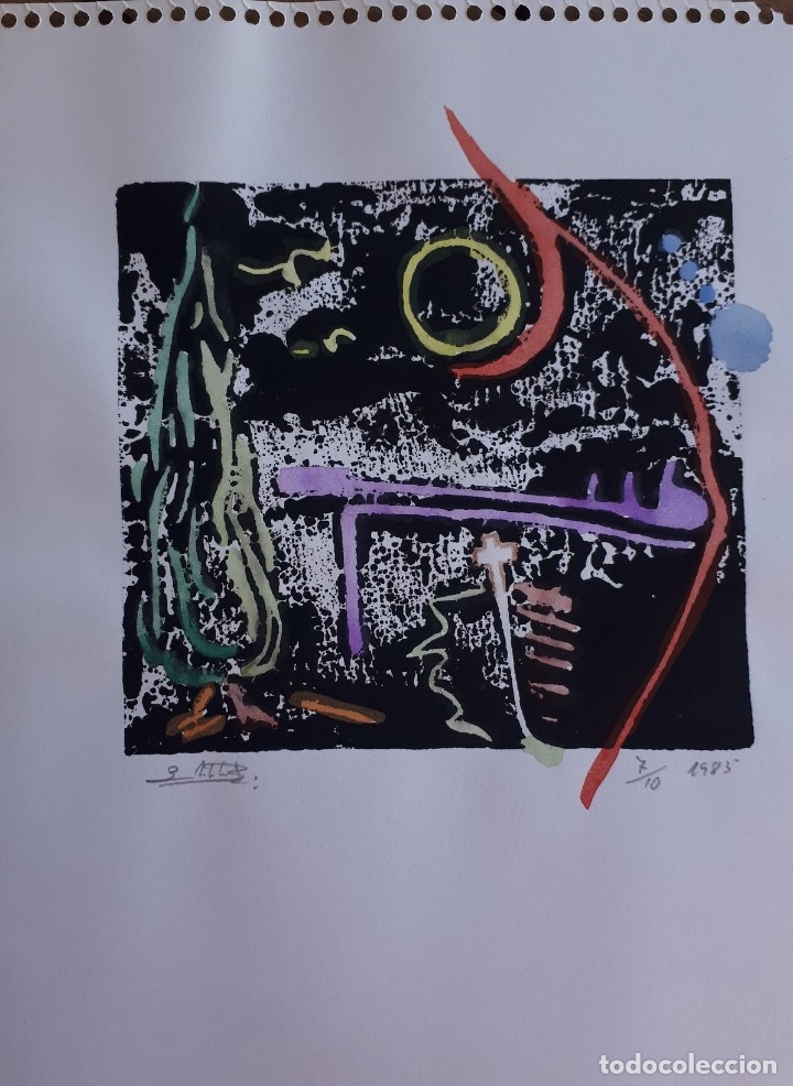 Arte: Grabado. Pedro Estelrich - Foto 1