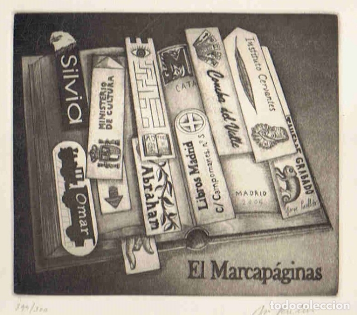 Arte: EL MARCAP&Aacute;GINAS. - Grabado. - Foto 1