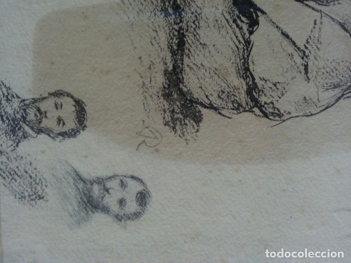 Arte: Renoir Punta seca con Sello - Foto 3