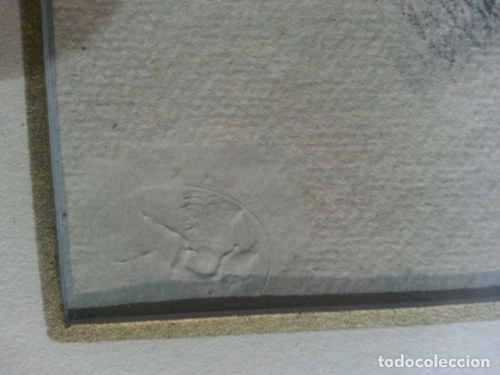Arte: Renoir Punta seca con Sello - Foto 4