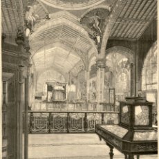 Arte: 1889 - EXPOSICION UNIVERSAL DE PARIS - PABELLON DE LA REPUBLICA ARGENTINA - LA ILUSTRACIÓN ESPAÑOLA