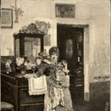 Arte: 1889 - LA FIESTA DE LA MADONNA EDUARDO DALBONO - LA ILUSTRACIÓN ESPAÑOLA