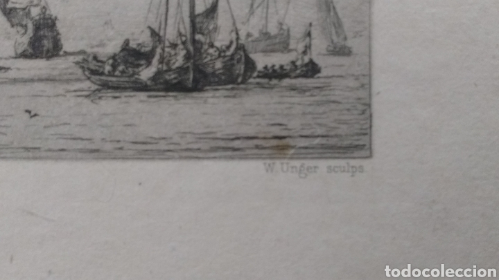 Arte: W. van der Welde hijo. Grabado. - Foto 10