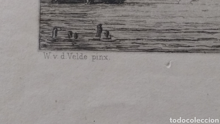 Arte: W. van der Welde hijo. Grabado. - Foto 11
